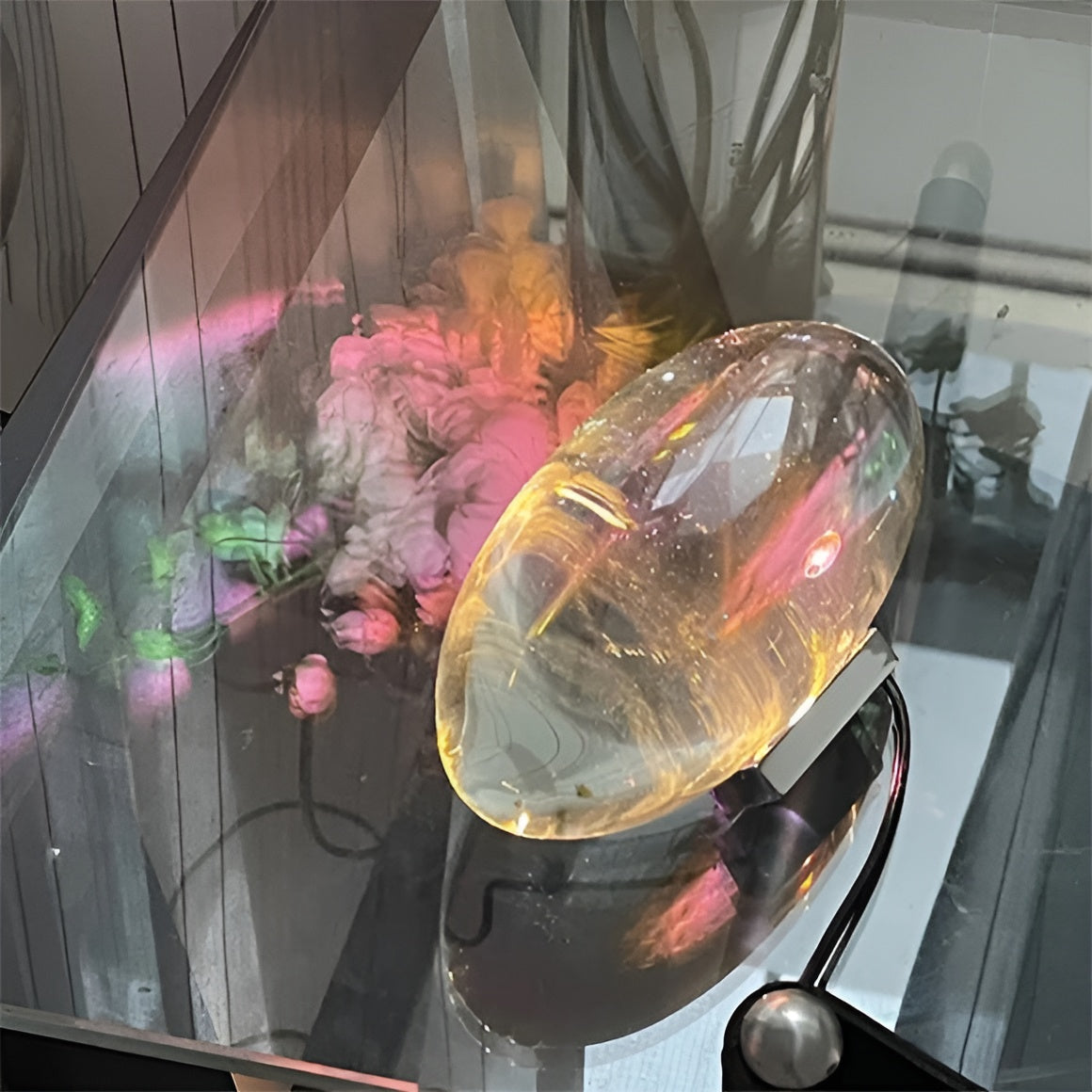 HaloBeam | Kryształowa lampa projekcyjna 